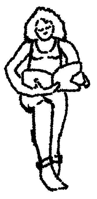 A gif of me reading!